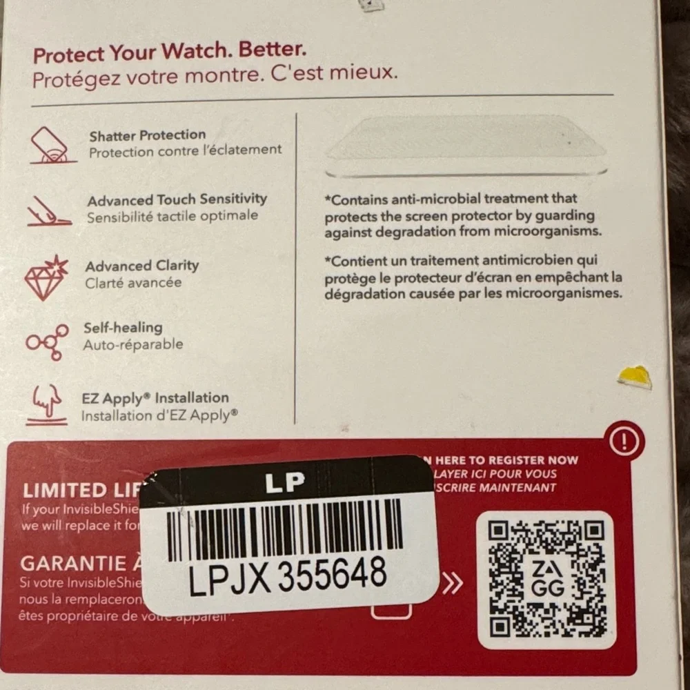 InvisibleShield Ultra Clear for Apple Watch SE